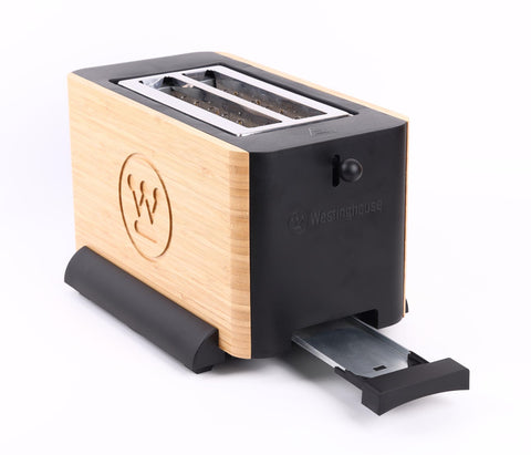 2 Slice Bamboo Toaster