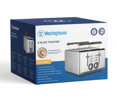 Toaster 4 Slice Toaster SS Body