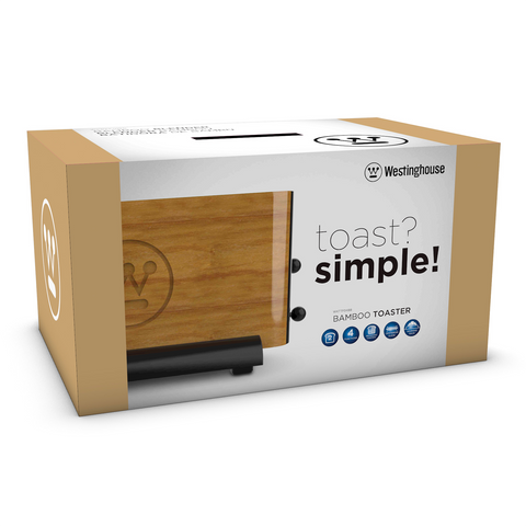 2 Slice Bamboo Toaster