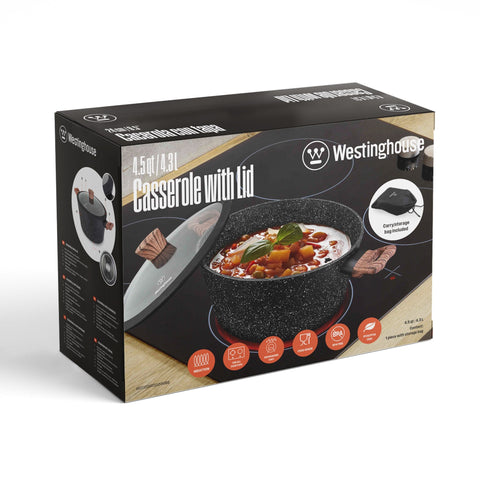 Casserole with Glass Lid