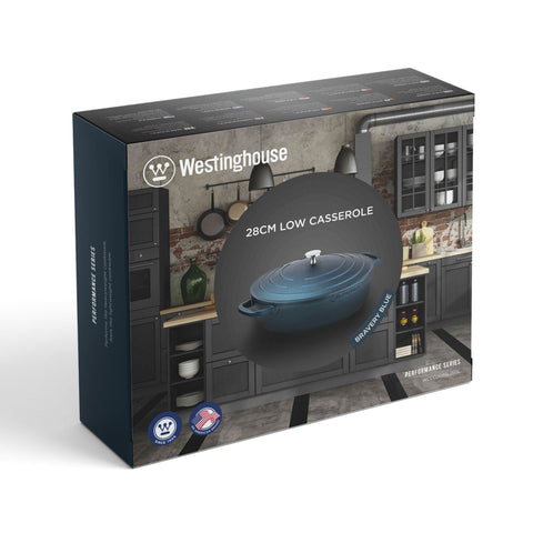 Low Casserole with Lid