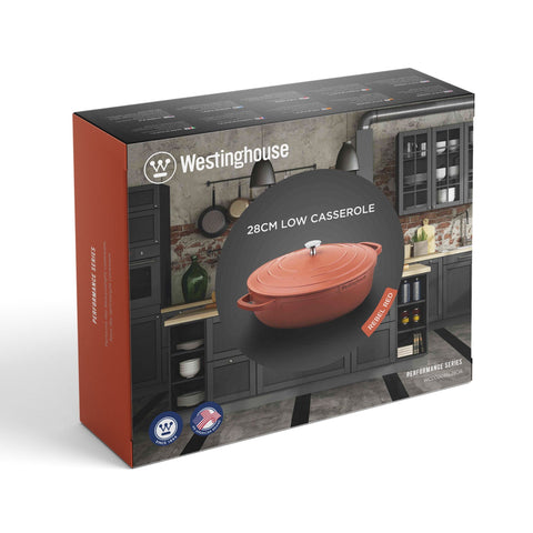 Low Casserole with Lid