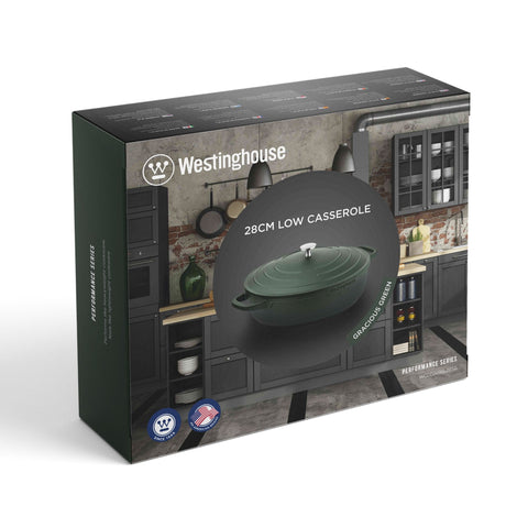 Low Casserole with Lid