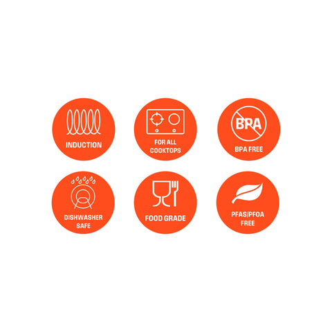 Deep Kadhai with Glass Lid