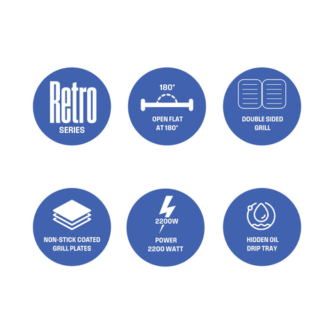 Retro Contact Griller