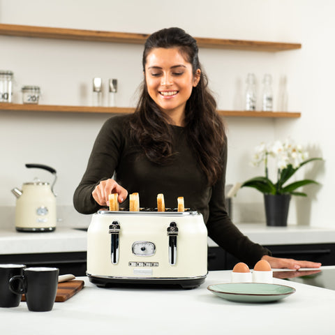 4 Slice Colour Toaster