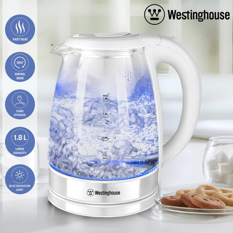 Glass Kettle 1.8 Ltr