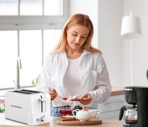 Toaster 2 Slice White Body Toaster