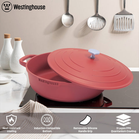 Low Casserole with Lid